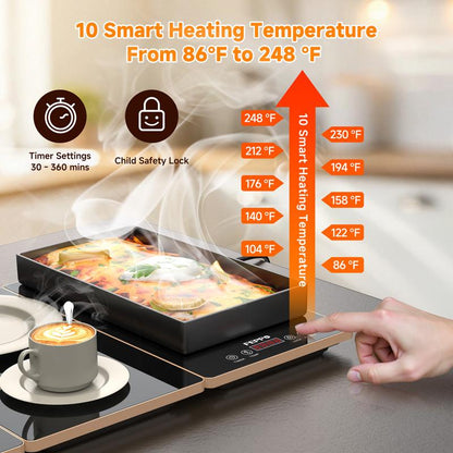 Deluxe Food Warming Tray