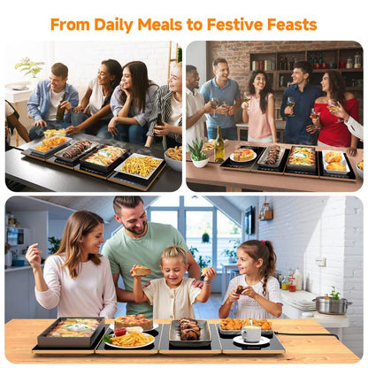 Deluxe Food Warming Tray
